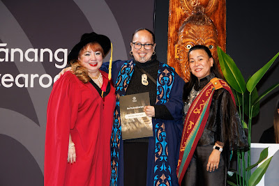 Photo from Ceremony 5 of the TWoA Tāmaki Makaurau 2025 Graduations (May 2025) held at the Mangere Arts Centre in Auckland, New Zealand on Tuesday, 27 May, 2025. Photo by Mike Walen / KeyImagery Photography. Copyright: © 2025 Te Wānanga o Aotearoa.