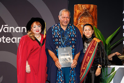 Photo from Ceremony 5 of the TWoA Tāmaki Makaurau 2025 Graduations (May 2025) held at the Mangere Arts Centre in Auckland, New Zealand on Tuesday, 27 May, 2025. Photo by Mike Walen / KeyImagery Photography. Copyright: © 2025 Te Wānanga o Aotearoa.