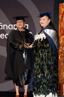 Photo from Ceremony 5 of the TWoA Tāmaki Makaurau 2025 Graduations (May 2025) held at the Mangere Arts Centre in Auckland, New Zealand on Tuesday, 27 May, 2025. Photo by Mike Walen / KeyImagery Photography. Copyright: © 2025 Te Wānanga o Aotearoa.