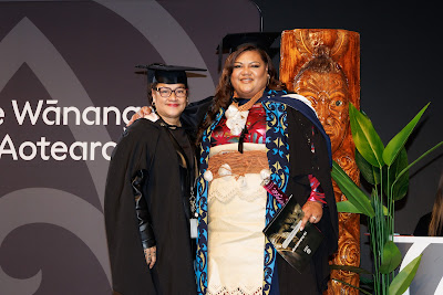 Photo from Ceremony 5 of the TWoA Tāmaki Makaurau 2025 Graduations (May 2025) held at the Mangere Arts Centre in Auckland, New Zealand on Tuesday, 27 May, 2025. Photo by Mike Walen / KeyImagery Photography. Copyright: © 2025 Te Wānanga o Aotearoa.