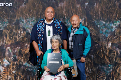 Photo from the TWoA Tāmaki Makaurau 2023 Graduations (Ceremony 1 @ 10am), held at the Due Drop Events Centre, Manukau, Auckland, New Zealand on Wednesday, 7 June, 2023. Photo: Mike Walen / KeyImagery Photography. Copyright: © Te Wānanga o Aotearoa.