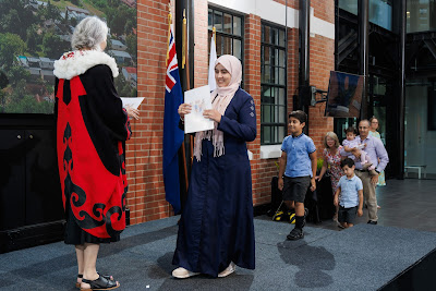 Photo from the HCC NZ Citizenship Ceremony (Afternoon) held in The Atrium, Wintec/Te Pukenga, Hamilton, Waikato, New Zealand at 3:30pm on Monday, 12 February, 2024. Photo: Mike Walen / KeyImagery Photography. Copyright: © Hamilton City Council.