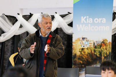 Photo from the Te Wiki o Maanaki Community Powhiri event held at Kirikiriroa Marae in Hamilton, Waikato, New Zealand. Taken: Saturday, 10 September 2022. Photography: Mike Walen / KeyImagery Photography. Copyright: © Hamilton City Council.