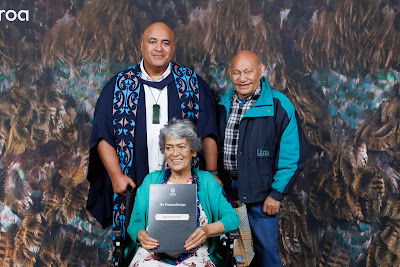 Photo from the TWoA Tāmaki Makaurau 2023 Graduations (Ceremony 1 @ 10am), held at the Due Drop Events Centre, Manukau, Auckland, New Zealand on Wednesday, 7 June, 2023. Photo: Mike Walen / KeyImagery Photography. Copyright: © Te Wānanga o Aotearoa.