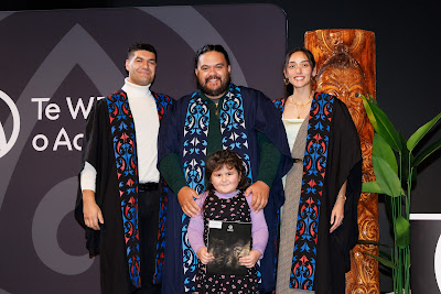 Photo from Ceremony 2 of the TWoA Tāmaki Makaurau 2025 Graduations (May 2025) held at the Mangere Arts Centre in Auckland, New Zealand on Monday, 26 May, 2025. Photo by Mike Walen / KeyImagery Photography. Copyright: © 2025 Te Wānanga o Aotearoa.