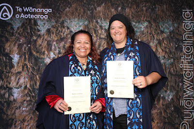 Booth photo from the TWoA Whirikoka 2023 Graduation (Gisborne), held at the War Memorial Theatre, Gisborne, East Coast, New Zealand on Wednesday 5 April, 2023. Photo: InstaBooth by KeyImagery Photography. Copyright: © Te Wānanga o Aotearoa.