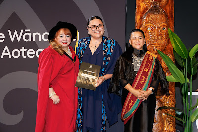 Photo from Ceremony 5 of the TWoA Tāmaki Makaurau 2025 Graduations (May 2025) held at the Mangere Arts Centre in Auckland, New Zealand on Tuesday, 27 May, 2025. Photo by Mike Walen / KeyImagery Photography. Copyright: © 2025 Te Wānanga o Aotearoa.