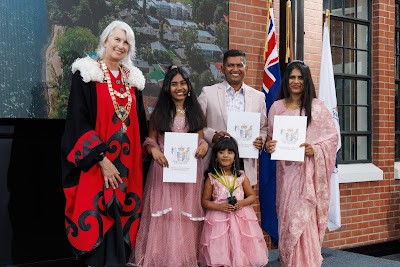 Photo from the HCC NZ Citizenship Ceremony (Afternoon) held in The Atrium, Wintec/Te Pukenga, Hamilton, Waikato, New Zealand at 3:30pm on Monday, 12 February, 2024. Photo: Mike Walen / KeyImagery Photography. Copyright: © Hamilton City Council.