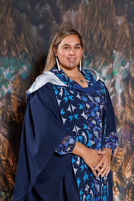Studio photo from the TWoA Tainui 2023 Graduations (Ceremony 3 - Thursday Morning), held at Hamilton Boys High School, Hamilton, Waikato, New Zealand on Thursday, 20 April, 2023. Photo: Mike Walen / KeyImagery Photography. Copyright: © Te Wānanga o Aotearoa.