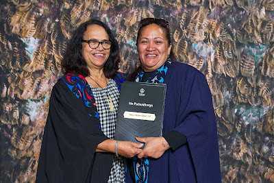 Photo from the TWoA Waiariki 2023 Graduations (Kawerau), held at  Rautahi Marae, Kawerau, Bay of Plenty, New Zealand on Friday, 2 June, 2023. Photo: Alick Saunders for KeyImagery Photography. Copyright: © Te Wānanga o Aotearoa.