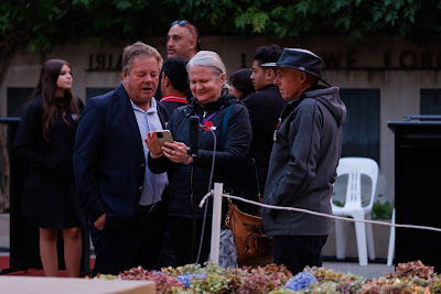 Photo from the Anzac Day 2025 Dawn Service held at Memorial Park in Hamilton, Waikato, New Zealand on Friday, 25 April, 2025. Photography by Mike Walen / KeyImagery Photography. Copyright: © 2025 Hamilton City Council.