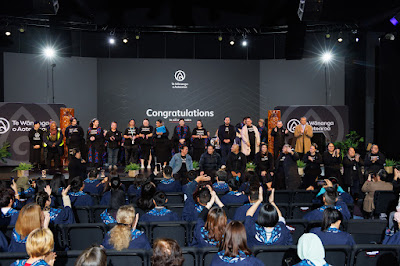 Photo from the TWoA Tāmaki Makaurau 2024 Graduations (Ceremony 6 @ 7pm), held at Church Unlimited, Glendene, Auckland, New Zealand on Wednesday, 26 June, 2024. Photo: Mike Walen / KeyImagery Photography. Copyright: © Te Wānanga o Aotearoa.