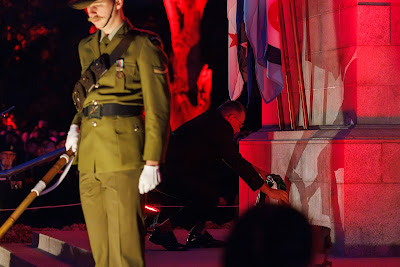 Photo from the Anzac Day 2025 Dawn Service held at Memorial Park in Hamilton, Waikato, New Zealand on Friday, 25 April, 2025. Photography by Mike Walen / KeyImagery Photography. Copyright: © 2025 Hamilton City Council.