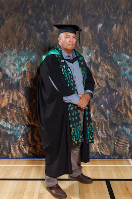 Studio photo from the TWoA Tainui 2023 Graduations (Ceremony 3 - Thursday Morning), held at Hamilton Boys High School, Hamilton, Waikato, New Zealand on Thursday, 20 April, 2023. Photo: Mike Walen / KeyImagery Photography. Copyright: © Te Wānanga o Aotearoa.
