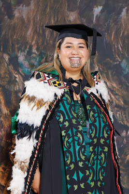Studio photo from the TWoA Tainui 2023 Graduations (Ceremony 3 - Thursday Morning), held at Hamilton Boys High School, Hamilton, Waikato, New Zealand on Thursday, 20 April, 2023. Photo: Mike Walen / KeyImagery Photography. Copyright: © Te Wānanga o Aotearoa.