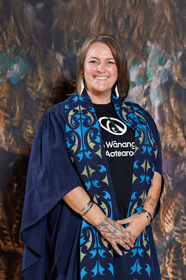 Studio photo from the TWoA Tainui 2023 Graduations (Ceremony 3 - Thursday Morning), held at Hamilton Boys High School, Hamilton, Waikato, New Zealand on Thursday, 20 April, 2023. Photo: Mike Walen / KeyImagery Photography. Copyright: © Te Wānanga o Aotearoa.