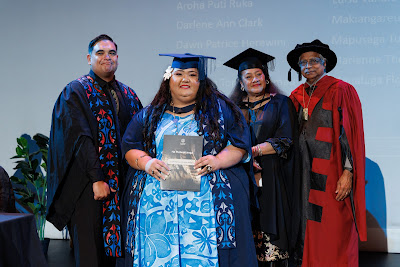 Photo from Ceremony 2 of the TWoA Tāmaki Makaurau 2025 Graduations (March 2025) held at the Mangere Arts Centre in Auckland, New Zealand on Wednesday, 12 March, 2025. Photo by Mike Walen / KeyImagery Photography. Copyright: © 2025 Te Wānanga o Aotearoa.