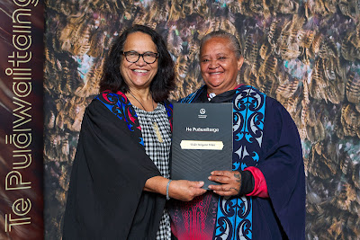 Photo from the TWoA Waiariki 2023 Graduations (Kawerau), held at  Rautahi Marae, Kawerau, Bay of Plenty, New Zealand on Friday, 2 June, 2023. Photo: Alick Saunders for KeyImagery Photography. Copyright: © Te Wānanga o Aotearoa.