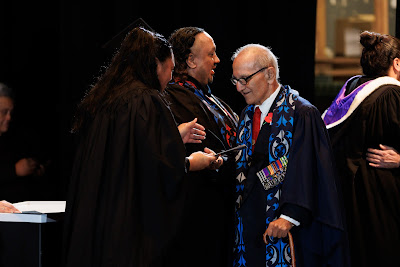 Photo from the TWoA Tāmaki Makaurau 2023 Graduations (Ceremony 1 @ 10am), held at the Due Drop Events Centre, Manukau, Auckland, New Zealand on Wednesday, 7 June, 2023. Photo: Mike Walen / KeyImagery Photography. Copyright: © Te Wānanga o Aotearoa.