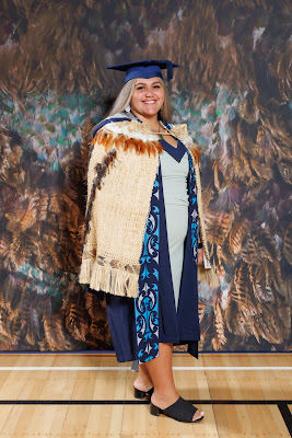 Studio photo from the TWoA Tainui 2023 Graduations (Ceremony 3 - Thursday Morning), held at Hamilton Boys High School, Hamilton, Waikato, New Zealand on Thursday, 20 April, 2023. Photo: Mike Walen / KeyImagery Photography. Copyright: © Te Wānanga o Aotearoa.