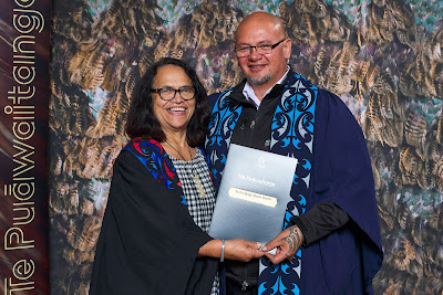 Photo from the TWoA Waiariki 2023 Graduations (Kawerau), held at  Rautahi Marae, Kawerau, Bay of Plenty, New Zealand on Friday, 2 June, 2023. Photo: Alick Saunders for KeyImagery Photography. Copyright: © Te Wānanga o Aotearoa.