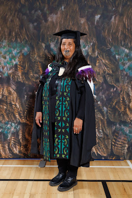 Studio photo from the TWoA Tainui 2023 Graduations (Ceremony 3 - Thursday Morning), held at Hamilton Boys High School, Hamilton, Waikato, New Zealand on Thursday, 20 April, 2023. Photo: Mike Walen / KeyImagery Photography. Copyright: © Te Wānanga o Aotearoa.