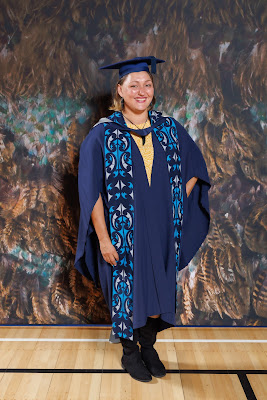 Studio photo from the TWoA Tainui 2023 Graduations (Ceremony 3 - Thursday Morning), held at Hamilton Boys High School, Hamilton, Waikato, New Zealand on Thursday, 20 April, 2023. Photo: Mike Walen / KeyImagery Photography. Copyright: © Te Wānanga o Aotearoa.