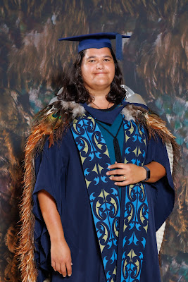 Studio photo from the TWoA Tainui 2023 Graduations (Ceremony 3 - Thursday Morning), held at Hamilton Boys High School, Hamilton, Waikato, New Zealand on Thursday, 20 April, 2023. Photo: Mike Walen / KeyImagery Photography. Copyright: © Te Wānanga o Aotearoa.