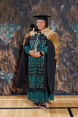 Studio photo from the TWoA Tainui 2023 Graduations (Ceremony 3 - Thursday Morning), held at Hamilton Boys High School, Hamilton, Waikato, New Zealand on Thursday, 20 April, 2023. Photo: Mike Walen / KeyImagery Photography. Copyright: © Te Wānanga o Aotearoa.