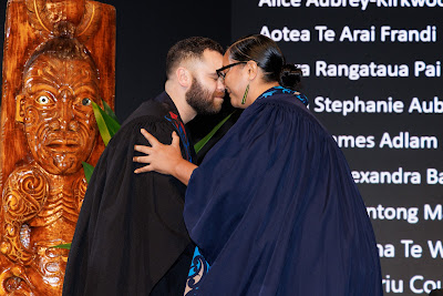 Photo from Ceremony 2 of the TWoA Tāmaki Makaurau 2025 Graduations (May 2025) held at the Mangere Arts Centre in Auckland, New Zealand on Monday, 26 May, 2025. Photo by Mike Walen / KeyImagery Photography. Copyright: © 2025 Te Wānanga o Aotearoa.