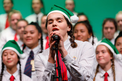 Photo from Waikato Diocesan House Singing 2019, held at Claudelands Event Centre, Hamilton, New Zealand, on Friday 28th June 2019.  Photo: Mike Walen / KeyImagery Photography. Copyright: © Waikato Diocesan School for Girls.