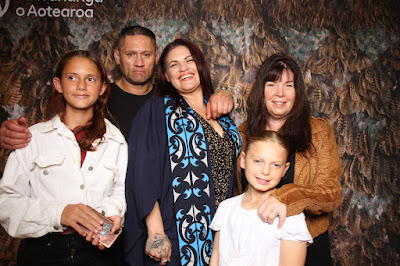 Booth photo from the TWoA Tainui 2023 Graduations (Ceremony 2 - Wednesday Afternoon), held at Hamilton Boys High School, Hamilton, Waikato, New Zealand on Wednesday, 19 April 2023. Photo: InstaBooth by KeyImagery Photography. Copyright: © Te Wānanga o Aotearoa.