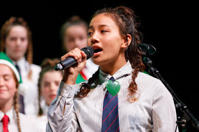 Photo from Waikato Diocesan House Singing 2019, held at Claudelands Event Centre, Hamilton, New Zealand, on Friday 28th June 2019.  Photo: Mike Walen / KeyImagery Photography. Copyright: © Waikato Diocesan School for Girls.