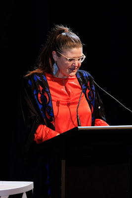 Photo from the TWoA Tāmaki Makaurau 2023 Graduations (Ceremony 1 @ 10am), held at the Due Drop Events Centre, Manukau, Auckland, New Zealand on Wednesday, 7 June, 2023. Photo: Mike Walen / KeyImagery Photography. Copyright: © Te Wānanga o Aotearoa.