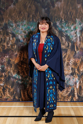 Studio photo from the TWoA Tainui 2023 Graduations (Ceremony 3 - Thursday Morning), held at Hamilton Boys High School, Hamilton, Waikato, New Zealand on Thursday, 20 April, 2023. Photo: Mike Walen / KeyImagery Photography. Copyright: © Te Wānanga o Aotearoa.