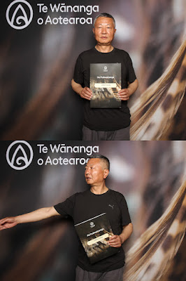 Booth photo from Ceremony 1 of the TWoA Tāmaki Makaurau 2025 Graduations (November Ceremonies) held at Church Unlimited, Glendene, Auckland, New Zealand at 12pm on Tuesday, 11 November, 2025. Photography by InstaBooth / KeyImagery Photography. Copyright: © 2025 Te Wānanga o Aotearoa.