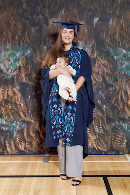Studio photo from the TWoA Tainui 2023 Graduations (Ceremony 3 - Thursday Morning), held at Hamilton Boys High School, Hamilton, Waikato, New Zealand on Thursday, 20 April, 2023. Photo: Mike Walen / KeyImagery Photography. Copyright: © Te Wānanga o Aotearoa.
