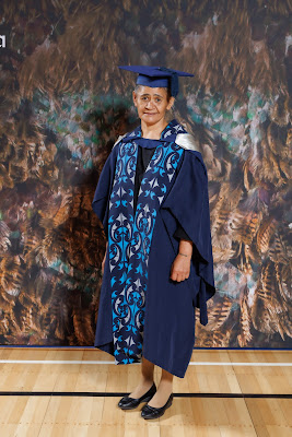 Studio photo from the TWoA Tainui 2023 Graduations (Ceremony 3 - Thursday Morning), held at Hamilton Boys High School, Hamilton, Waikato, New Zealand on Thursday, 20 April, 2023. Photo: Mike Walen / KeyImagery Photography. Copyright: © Te Wānanga o Aotearoa.