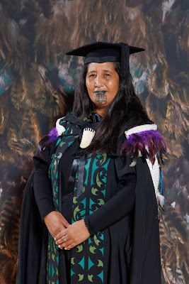Studio photo from the TWoA Tainui 2023 Graduations (Ceremony 3 - Thursday Morning), held at Hamilton Boys High School, Hamilton, Waikato, New Zealand on Thursday, 20 April, 2023. Photo: Mike Walen / KeyImagery Photography. Copyright: © Te Wānanga o Aotearoa.