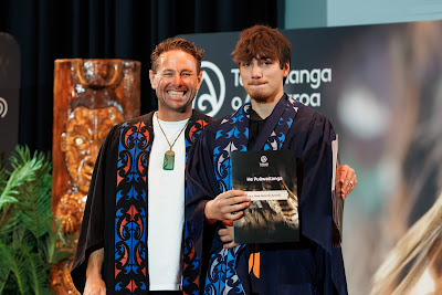 Photo from the TWoA Whirikoka 2024 Graduation (Gisborne), held at the War Memorial Theatre, Gisborne, East Coast, New Zealand on Wednesday 10 April, 2024. Photo by Mike Walen / KeyImagery Photography. Copyright: © Te Wānanga o Aotearoa.