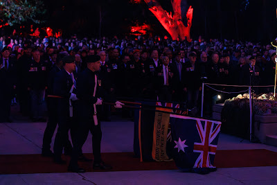 Photo from the Anzac Day 2025 Dawn Service held at Memorial Park in Hamilton, Waikato, New Zealand on Friday, 25 April, 2025. Photography by Mike Walen / KeyImagery Photography. Copyright: © 2025 Hamilton City Council.