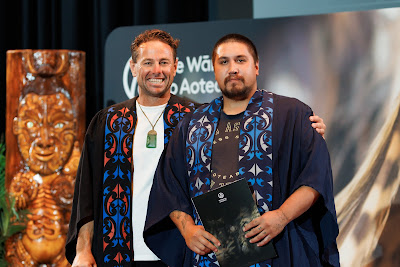 Photo from the TWoA Whirikoka 2024 Graduation (Gisborne), held at the War Memorial Theatre, Gisborne, East Coast, New Zealand on Wednesday 10 April, 2024. Photo by Mike Walen / KeyImagery Photography. Copyright: © Te Wānanga o Aotearoa.