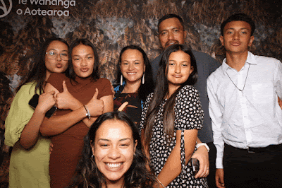 Booth photo from the TWoA Tainui 2023 Graduations (Ceremony 2 - Wednesday Afternoon), held at Hamilton Boys High School, Hamilton, Waikato, New Zealand on Wednesday, 19 April 2023. Photo: InstaBooth by KeyImagery Photography. Copyright: © Te Wānanga o Aotearoa.
