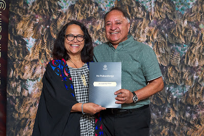 Photo from the TWoA Waiariki 2023 Graduations (Kawerau), held at  Rautahi Marae, Kawerau, Bay of Plenty, New Zealand on Friday, 2 June, 2023. Photo: Alick Saunders for KeyImagery Photography. Copyright: © Te Wānanga o Aotearoa.