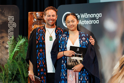 Photo from the TWoA Whirikoka 2024 Graduation (Gisborne), held at the War Memorial Theatre, Gisborne, East Coast, New Zealand on Wednesday 10 April, 2024. Photo by Mike Walen / KeyImagery Photography. Copyright: © Te Wānanga o Aotearoa.