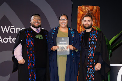 Photo from Ceremony 2 of the TWoA Tāmaki Makaurau 2025 Graduations (May 2025) held at the Mangere Arts Centre in Auckland, New Zealand on Monday, 26 May, 2025. Photo by Mike Walen / KeyImagery Photography. Copyright: © 2025 Te Wānanga o Aotearoa.