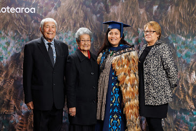 Photo from the TWoA Tainui 2022 Graduations (Mangakotukutuku), held at the Mangakotukutuku Campus, Hamilton, Waikato, New Zealand. Taken: Friday 9 September, 2022. Photo: Mike Walen / KeyImagery Photography. Copyright: © Te Wananga o Aotearoa.