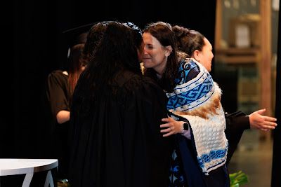 Photo from the TWoA Tāmaki Makaurau 2023 Graduations (Ceremony 1 @ 10am), held at the Due Drop Events Centre, Manukau, Auckland, New Zealand on Wednesday, 7 June, 2023. Photo: Mike Walen / KeyImagery Photography. Copyright: © Te Wānanga o Aotearoa.