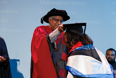 Photo from Ceremony 2 of the TWoA Tāmaki Makaurau 2025 Graduations (March 2025) held at the Mangere Arts Centre in Auckland, New Zealand on Wednesday, 12 March, 2025. Photo by Mike Walen / KeyImagery Photography. Copyright: © 2025 Te Wānanga o Aotearoa.