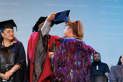 Photo from Ceremony 2 of the TWoA Tāmaki Makaurau 2025 Graduations (March 2025) held at the Mangere Arts Centre in Auckland, New Zealand on Wednesday, 12 March, 2025. Photo by Mike Walen / KeyImagery Photography. Copyright: © 2025 Te Wānanga o Aotearoa.